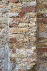 brick wall vertical