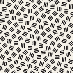 Vector Seamless Pattern. Abstract Background With Scattered Geometric Shapes.