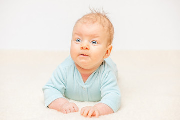 Fototapeta premium Two months old baby