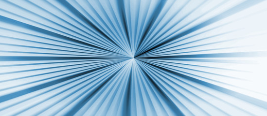 blaue Strahlen