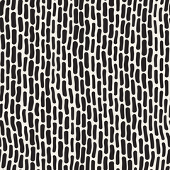 Abstract Background With Rounded brush strokes. Doodle Vector Seamless Pattern.