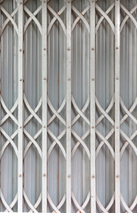 background texture image of shutters on a shop or industrial building.