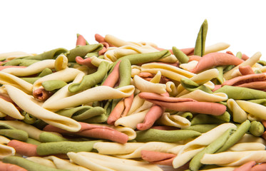 Italian pasta isolated