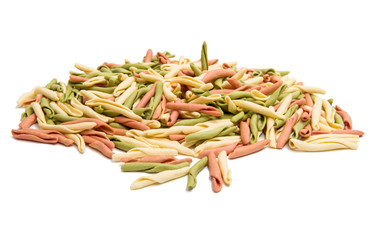 Italian pasta isolated