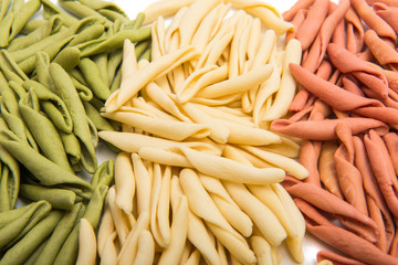 Italian pasta isolated