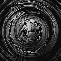 abstract composition like a vortex or mystic sign