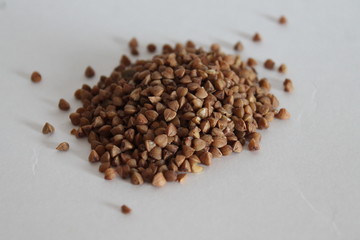 Dry buckwheat