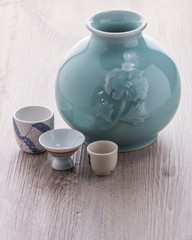 Japanese Sake drinking set
