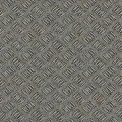 Seamless texture metal floor steel gray with fluted