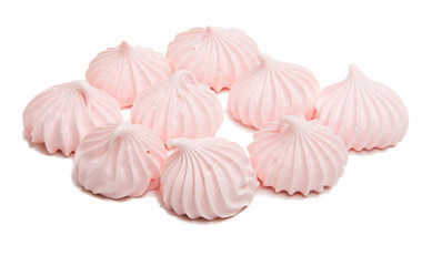 Meringue isolated