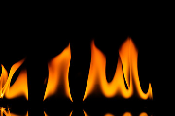 Fire flames background