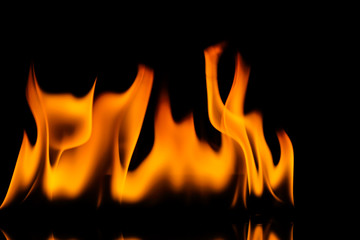 Fire flames background