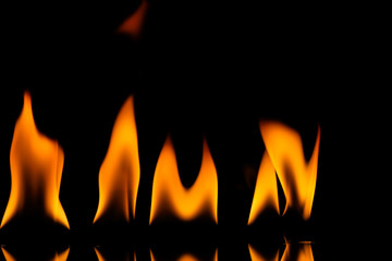 Fire flames background