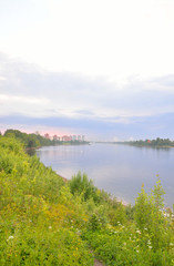 View of Neva river, St.Petersburg.