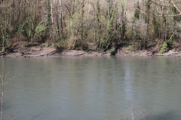Sur les bords de l'Isère