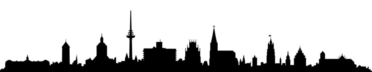 Obraz premium Skyline Münster NRW