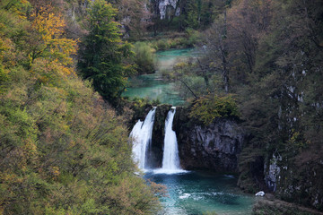 Fototapeta na wymiar Plitvice Lakes National Park 