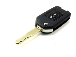 car key remote isolated on white background