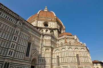 Fototapeta na wymiar Cathedral of Saint Mary of the Flowers in Florence, Italy