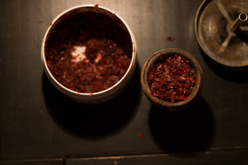 Shishatabak im Tonkopf