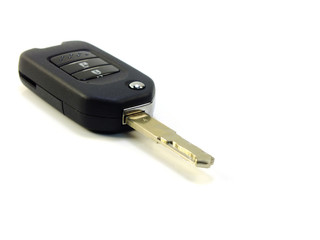car key remote isolated on white background