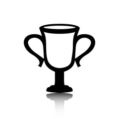 champions cup icon stock vector illustration flat design