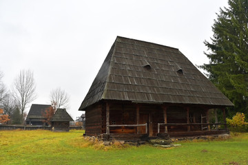 old traditinal house in maramures region