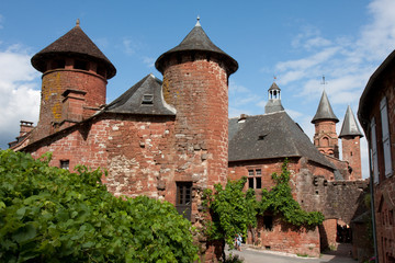 Obraz premium Collonges-la-Rouge