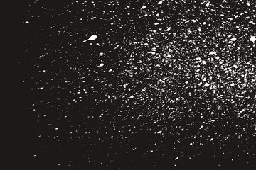 Obraz premium Abstract dark grunge texture for your design. Vector illustration with a rough background.