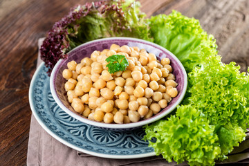 Hummus - Falafel - Produkte aus Kichererbsen