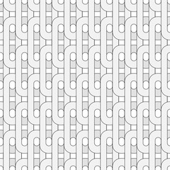 monochrome geometric seamless pattern, abstract background