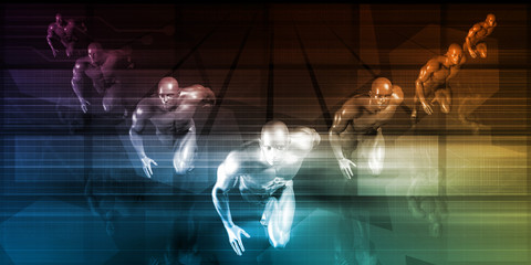 Fototapeta premium Competitive Advantage
