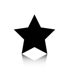 Obraz premium star icon stock vector illustration flat design