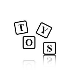 toys icon stock vector illustration flat design