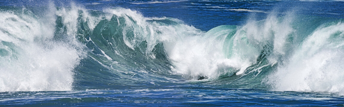 Fototapeta big sea wave