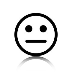 Smile icon stock vector illustration flat design