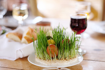 Easter table setting