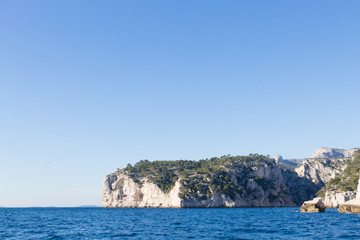 Calanques National Park view, France