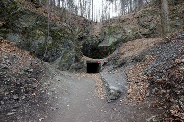 kopalnia złota - wejście