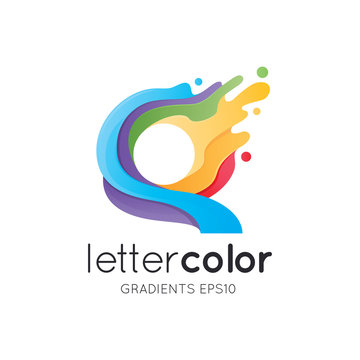 Colorful Letter Q Logo Template