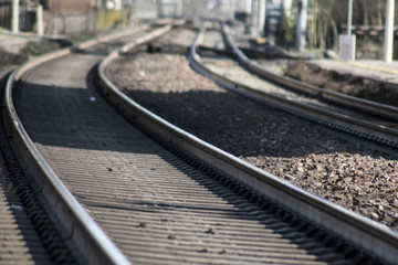 binari della ferrovia