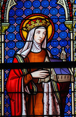 Stained Glass - Saint Hedwig of Silesia