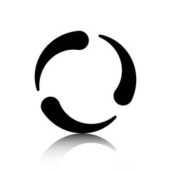 loading icon stock vector illustration flat design