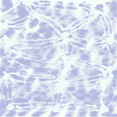 Abstract background of white and blue colors flowing paint light and dark spots throughout the drawing