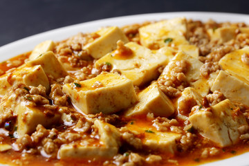 麻婆豆腐　Mapo doufu