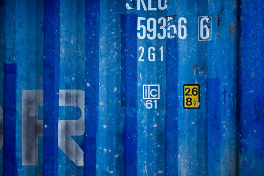 wall contenner out door at Thailand