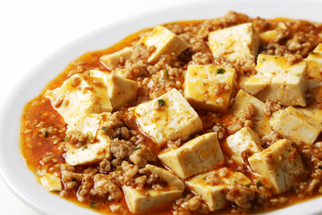麻婆豆腐　Mapo doufu