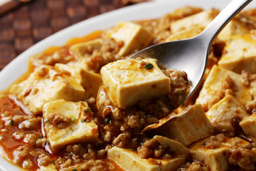 麻婆豆腐　Mapo doufu