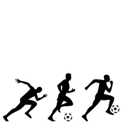 soccer player illustration