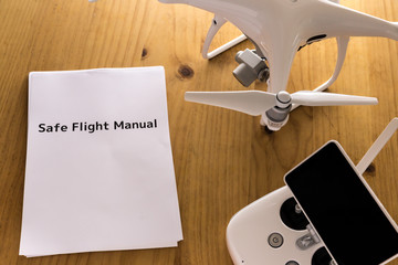 Drone's safe driving manual